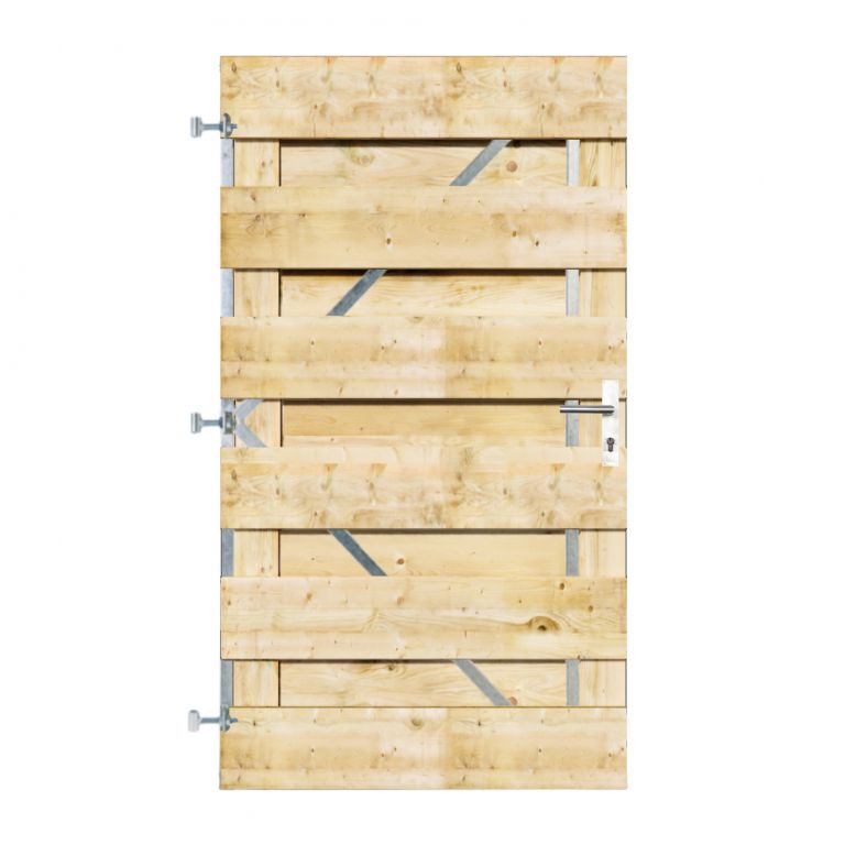 Grenen Horizontale Tuinpoort X Cm X Mm Xl Planks Model Schutting Nl