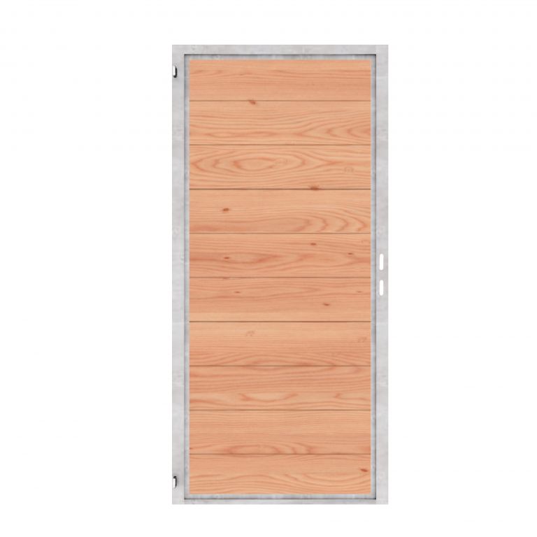 Douglas Tuinpoort 120x190cm Combiwood Blokhutprofiel Onbehandeld