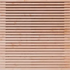 Tuinscherm Douglas Rhombus open | 51 planks | Geschaafd | Horizontaal