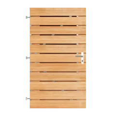 Keruing Horizontale Tuinpoort 100x180 cm | 16x145 mm | 23-planks model