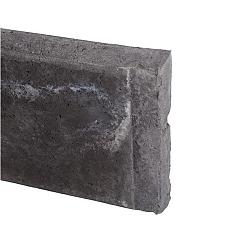 Betonplaat stampbeton 184x26cm Antraciet